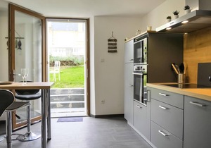 1 bedroom cozy apartment in Pirou