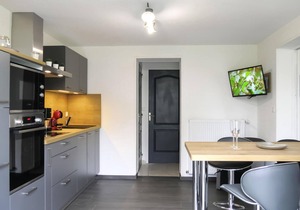 1 bedroom cozy apartment in Pirou