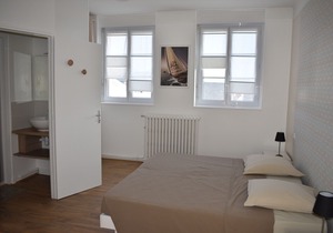 A villa just steps from the beach.