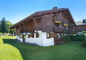 Appartement cosy 2 pièces à Megève, proche pistes et golf, avec balcon et jardin, pour 4 personnes. - FR-1-453-83