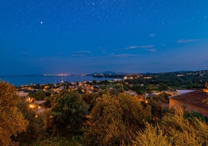 Belvedere ,Pyrgi,Corfu ,stunning Ipsos bay view