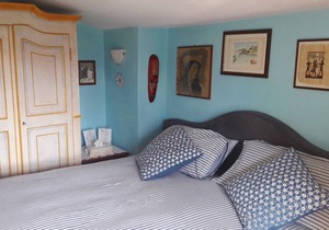 Blue room at Villa Mirano Bed and BreakFast Piossasco - Turin - Piedmont
