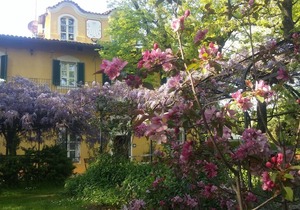 Blue room at Villa Mirano Bed and BreakFast Piossasco - Turin - Piedmont