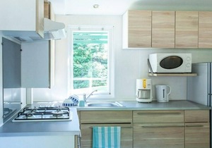 Chambon Gorges Campsite* - Mobil home Espace Classic 4 rooms 6 people Air-conditioned