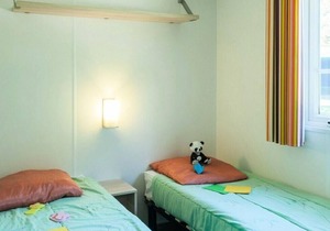 Chambon Gorges Campsite* - Mobile home Family Classic 3 rooms 4 people Air-conditioned