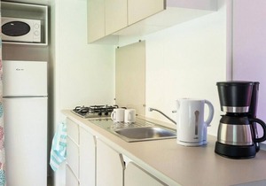 Chambon Gorges Campsite* - Mobil home Espace Confort 4 rooms 6 people Air-conditioned