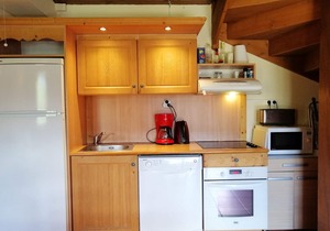 Cozy 3-room chalet with fireplace in Pra-Loup