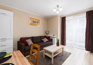 Czarnieckiego Apartment with Balcony Poznań by Noclegi Renters