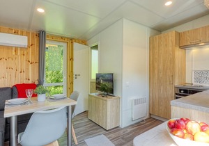 Experience a real Tiny House vacation close to nature at Camping Park Wemding!