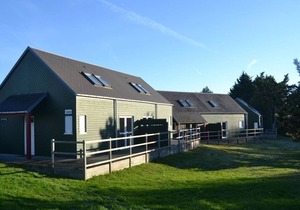 Charming Beachside House in Bréhal with Terrace, BBQ, and Wi-Fi