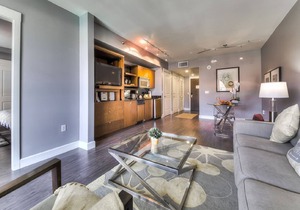 Gorgeous Views of the Lake, Mountains and Pool, Luxurious 1 bed 1 bath Apt.