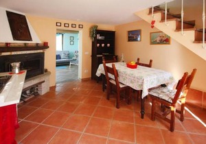 Holiday home with above-ground pool and sea view in Monteggiori