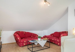 Light-Flooded Attic Apartment “Haus Schussenblick DG” with Wi-Fi, Terrace & Garden; Parking