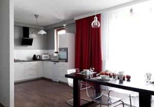 Mint and Berry Wilanow Apartment