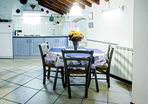 Old stone farmhouse near Lucca, Tuscany.