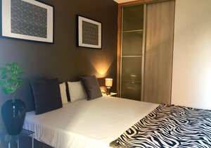 Port Fréjus sea view all pedestrian, sandy beach, terrace and garden ...