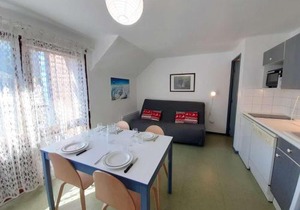 Studio cosy 4 pers avec balcon, parking et salle de musculation à St Lary Soulan - FR-1-457-270
