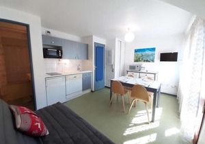 Studio cosy 4 pers avec balcon, parking et salle de musculation à St Lary Soulan - FR-1-457-270