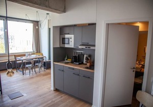 Suite S, ca. 30qm, 1 Wohn-/Schlafraum, für 2 Personen