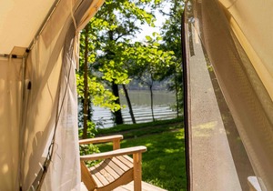 Tentrr State Park Site - WV Hawk's Nest State Park - Site H - Single Camp
