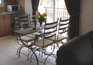 The well-equipped luxury apartment Paphos Riviera