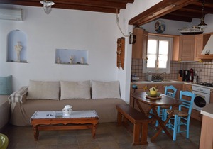 traditional cylcadic beach house with sea view, Agios Sostis, Tinos