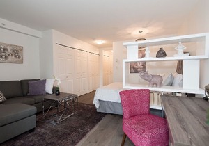 Yaletown Studio with Amazing Views (P1)