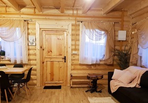Year-round log cabin with sauna & jacuzzi in Jastrzębia Góra
