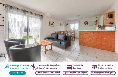 Penvins House | À 500m de la plage, maison pour 6 avec jardin