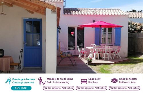 L'Epine House | À moins de 500m de la plage, 2 adultes - 3 enfants
