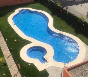 Vera Beach Apartment | Ático con piscina privada vistas al mar.