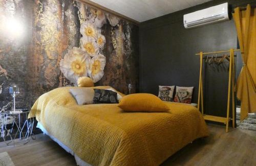 Janville Bed & Breakfast | Élégante Chambre Rétro-Chic avec Lit King-Size proche commerces et autoroute A10 - FR-1-581-112