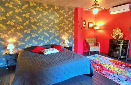 Janville Bed & Breakfast | Élégante Chambre Rétro-Chic avec Lit King-Size proche commerces et autoroute A10 - FR-1-581-112
