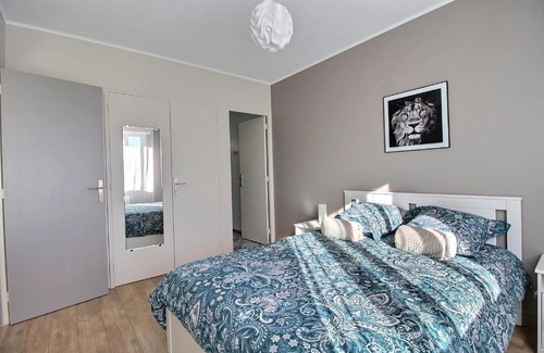 Bourges Apartment | ÉPIPAPU Appartement 57 M2 - Parking privé - Loggia -