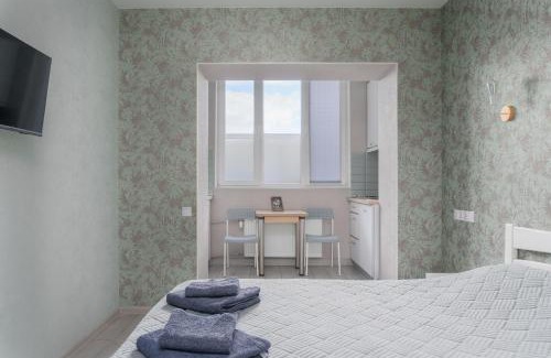 Petrovskoye Apartment | Бірюзова студія, Південний вокзал 5 хвилин