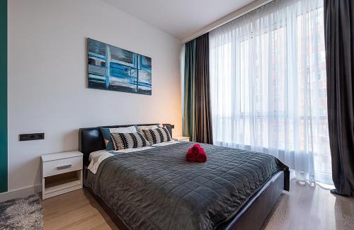 Obolon' Apartment | Дизайнерські апартаменти на Оболоні в ЖК Smart Plaza Obolon біля станції метро Мінська