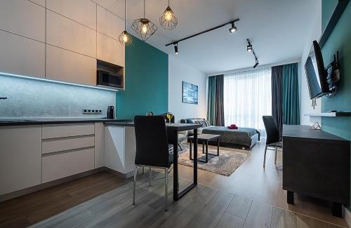 Obolon' Apartment | Дизайнерські апартаменти на Оболоні в ЖК Smart Plaza Obolon біля станції метро Мінська