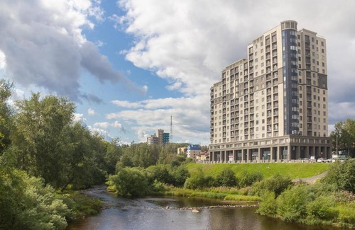 Petrozavodsk Apartment | Студия в элитном доме с видом на парк и реку