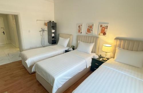 Dammam Apartment | شقة 7 هادئة بتصميم انيق ثلاث غرف ودخول ذاتي