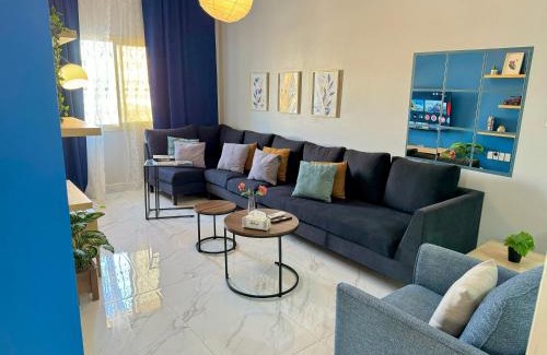 Dammam Apartment | شقة 7 هادئة بتصميم انيق ثلاث غرف ودخول ذاتي