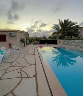 Borg el Arab Villa | قريه المروه الساحل الشمالي فيلا 5 غرف وحمام سباحه خاص