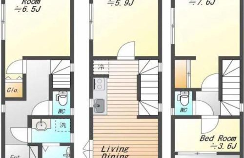 Kamitakada Apartment | アンドステイ上高田2丁目