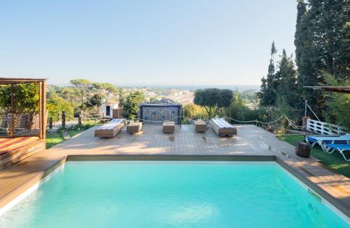 Arenys de Munt Villa | ツ Villa Carrasca l Luxe l Vista al Mar l Piscina Climatizada l Nature