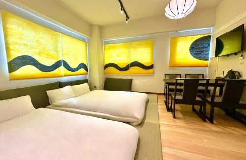 Yushima Apartment | 上野レトロ花 2-4人和風寝室 山手線3分 上野浅草銀座近い 御徒町駅3分 アメ横3分 上野駅10分 上野広小路駅3分 湯島駅2分 空港直接