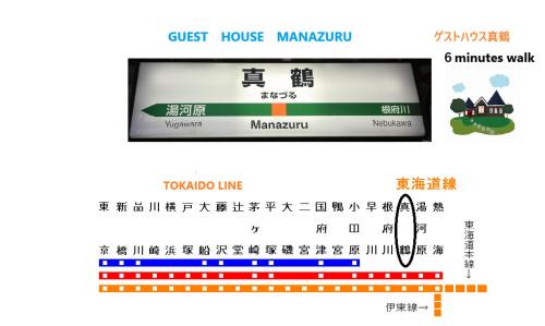Manazuru House | 個室101ダブルベッド1台駅徒歩6分Atami Hakoneも近いゲストハウス真鶴