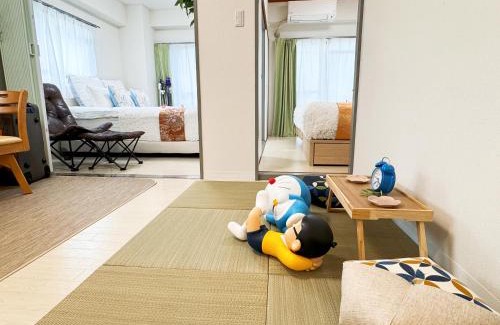 Taito Apartment | 元桜上野浅草高級民泊最大8人駅6分高級ブランドベッド家庭映画館無料自転車