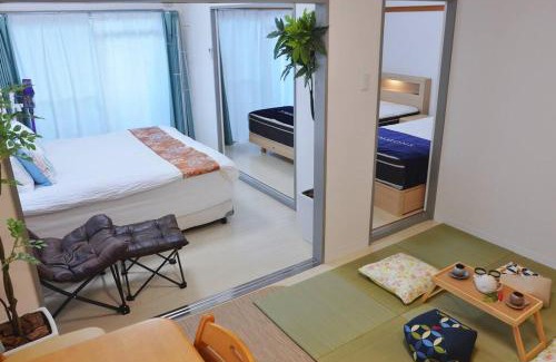 Taito Apartment | 元桜上野浅草高級民泊最大8人駅6分高級ブランドベッド家庭映画館無料自転車