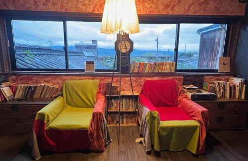 Yoshinogawa House | 坂東商店guest room藍染めと宿