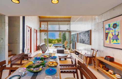 Bise House | 屋上ジャグジー付きBBQ可能 美ら海水族館まで4分 Bise Museum villa