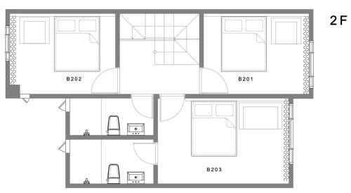 Hualien Villa | 放慢3館 近山左民宿 6-12人, 只接一組客人, 按人數開放房間